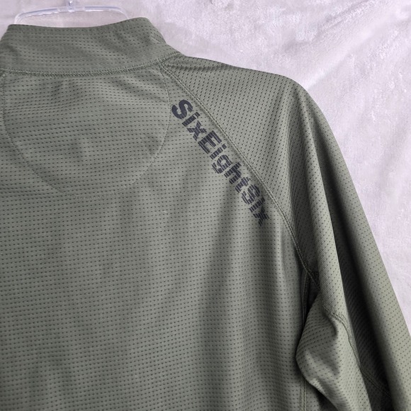 686 Mens medium Performance Dry Baselayer Quarter Zip Pullover Long Sleeve Shirt - Picture 8 of 9